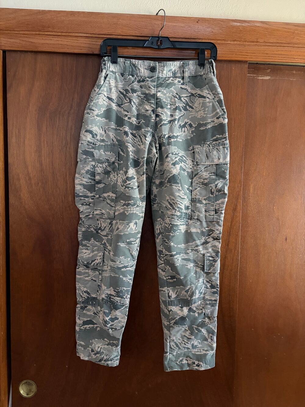 US Air Force ABU Digital Tiger Stripe Cargo Pants Military Combat Uniform XS